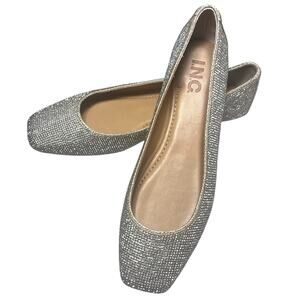 NWOB I.N.C. International Concepts Juney Rhinestone Flats zt. 7